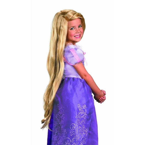 Wig Disguise Tangled Rapunzel con licencia oficial para niños