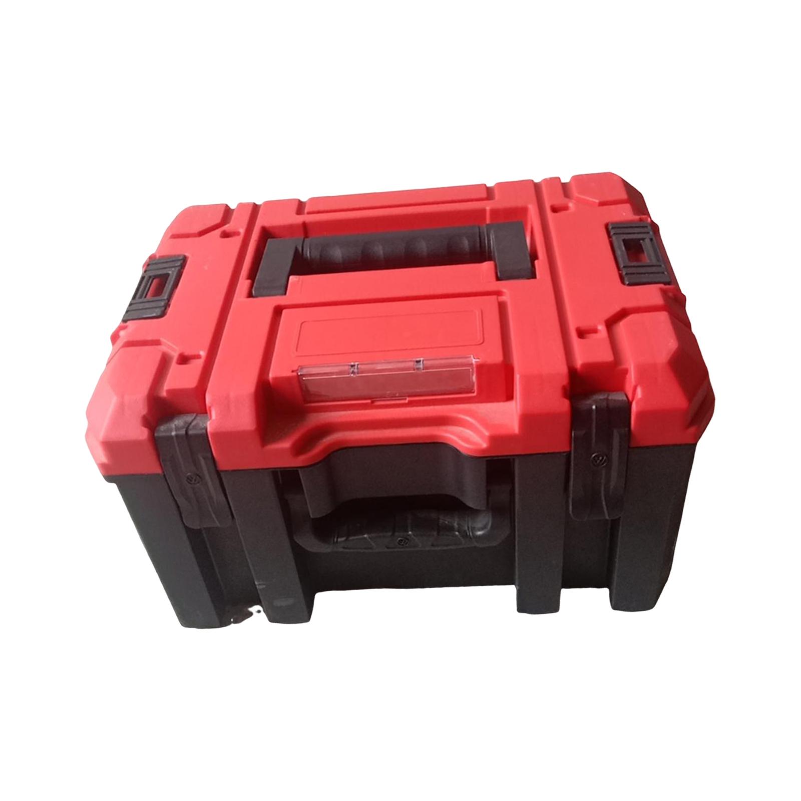 Ioensy - Caja Organizadora De Herramientas, Gran Capacidad, A Prueba De Polvo, Estuche Organizador Portátil, 365 X 280 X 195 Mm