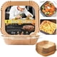 thumbnail image 1 of Forros desechables para freidora de aire para Instant Pot Vortex Plus 6QT XL, forros para freidora de aire Instant Pot de 6 QT, 200 unidades de papel pergamino para freidora de aire de 6-8 qt, 1 of 6