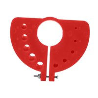 Magideal - Accesorios De Afiladores De Brote De Perforación Fácil Instalación, Multipropósito, Accesorio De Accesorio De Molienda De Perforación Universal Acceso Rojo