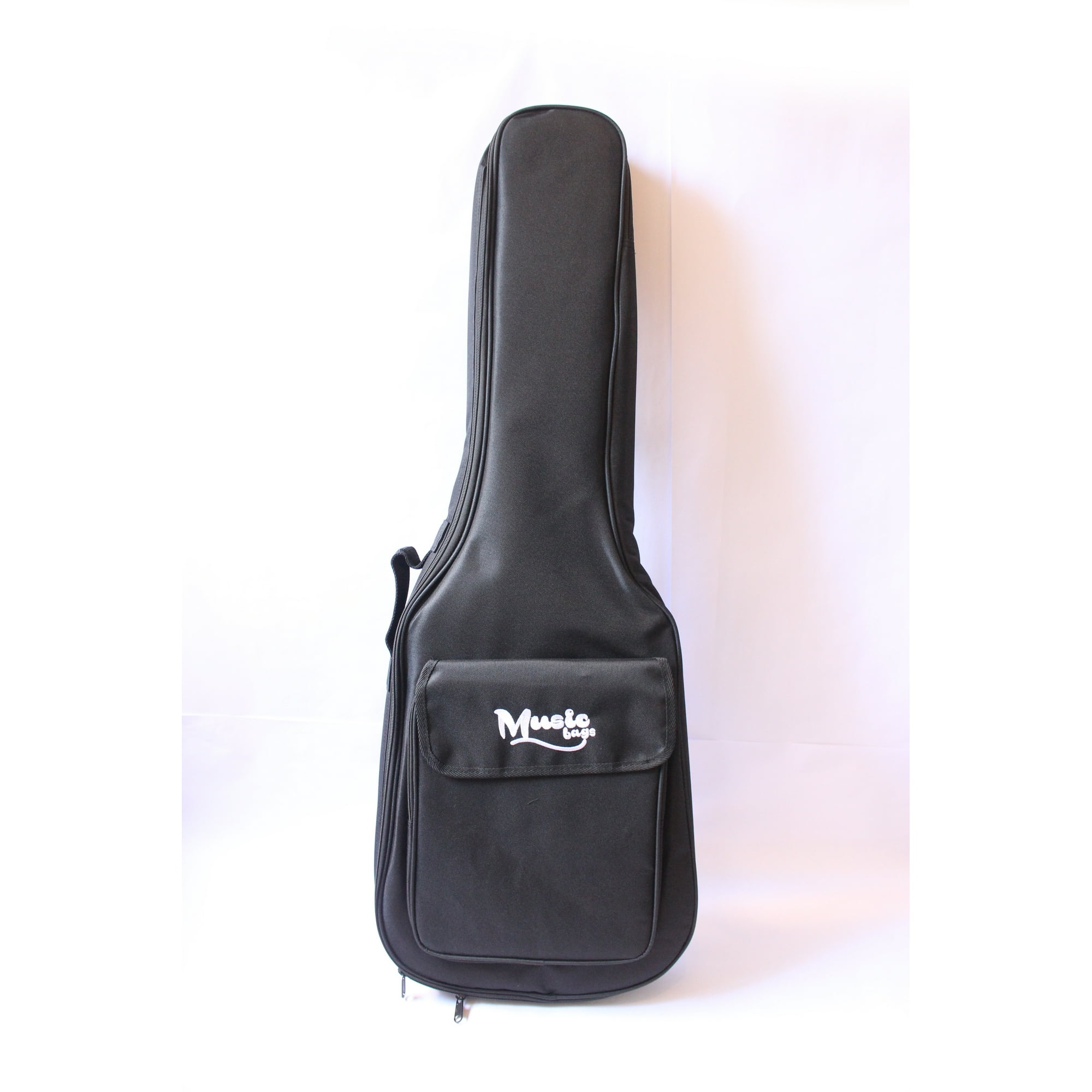 Music Bags - Funda Bajo Electrico Music Bag Negra Nylon 15mm Mub-122b