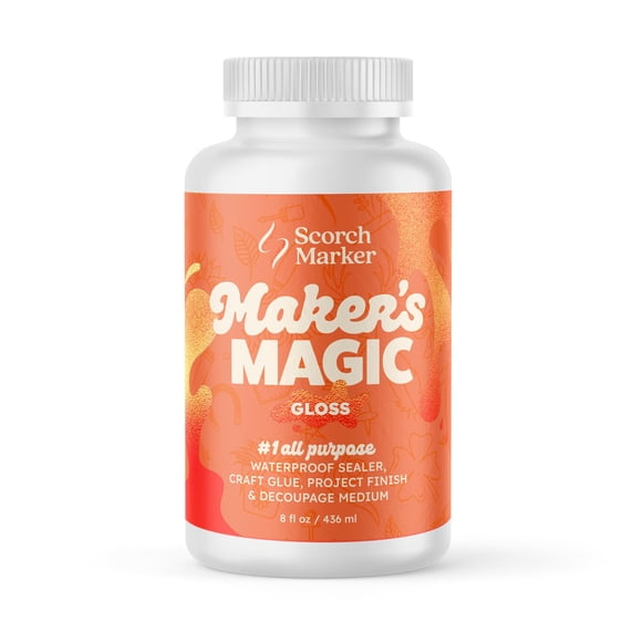 Pegamento para manualidades y sellador impermeable Scorch Marker Maker's Magic