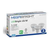 Lemulux - Pack 3 Ampolletas Gu10 Luz Neutra