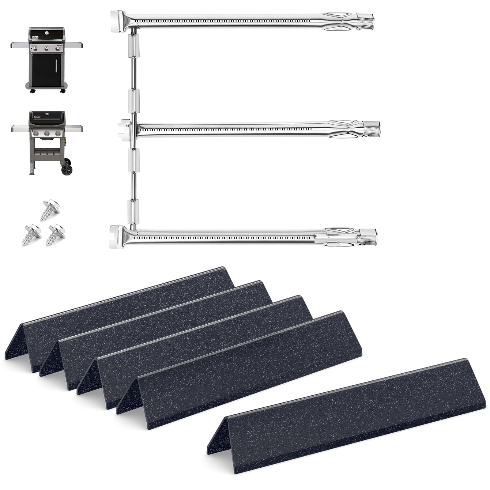 Kit De Repuesto Para Parrilla Qulimetal Spirit E310 Burners & Bars