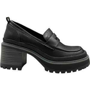 Mocasin Mujer Negro Pamplona Detogni