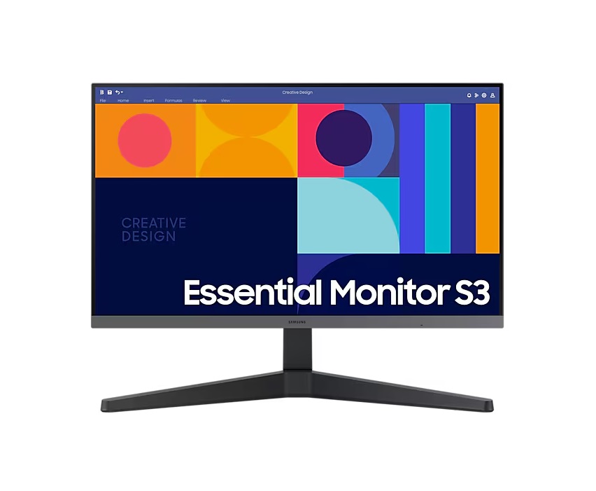 Samsung - Monitor Plano Essential 24""/ Ips/ Fhd/Hdmi/Dport