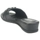 thumbnail image 4 of Sandalia Comfortflex Mujer 2370401 Negro Casual, 4 of 5