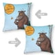 thumbnail image 2 of El Grúfalo Fundas de almohada de terciopelo con tema, regalos de funda de almohada, decoración para el hogar, cojín de lanzar, regalo de cumpleaños para fans y parejas.61*61cm., 2 of 6