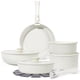 thumbnail image 1 of Juego de utensilios de cocina SODAY, 15 unidades, antiadherentes con mango desmontable, color blanco, 1 of 3