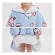 thumbnail image 3 of Pijama Bata Frazada Polar Polerón Térmica De Felpa Niño 6 13 2023 Dumbo Estampado Infantil (elefantes dumbo) 90 130cm, 3 of 3