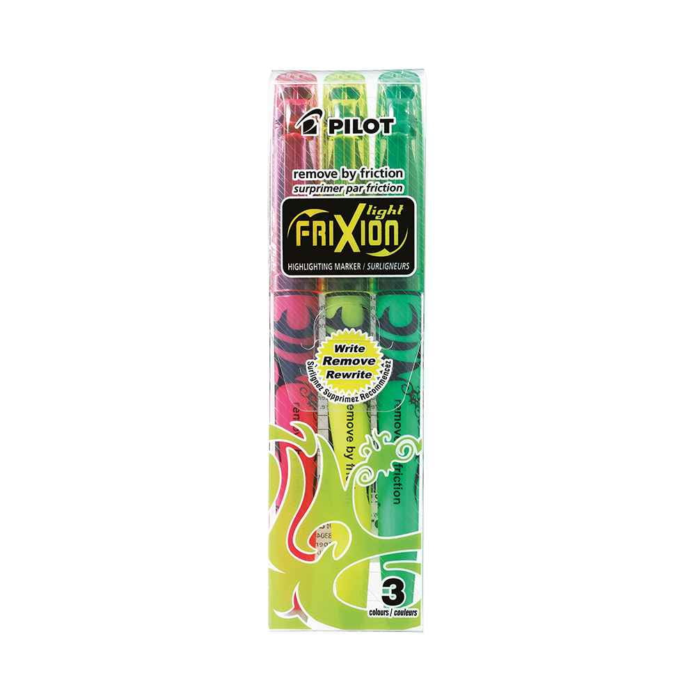 Pilot - Set De Destacadores Frixion Light 3 Colores