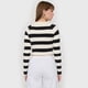 thumbnail image 2 of Sweater Mujer Rayado Blanco Rayas Corona, 2 of 9