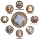 thumbnail image 5 of Bolsas de organza Hopttreely, 100 unidades, color blanco, regalo de boda, 10 x 12 cm, 5 of 6
