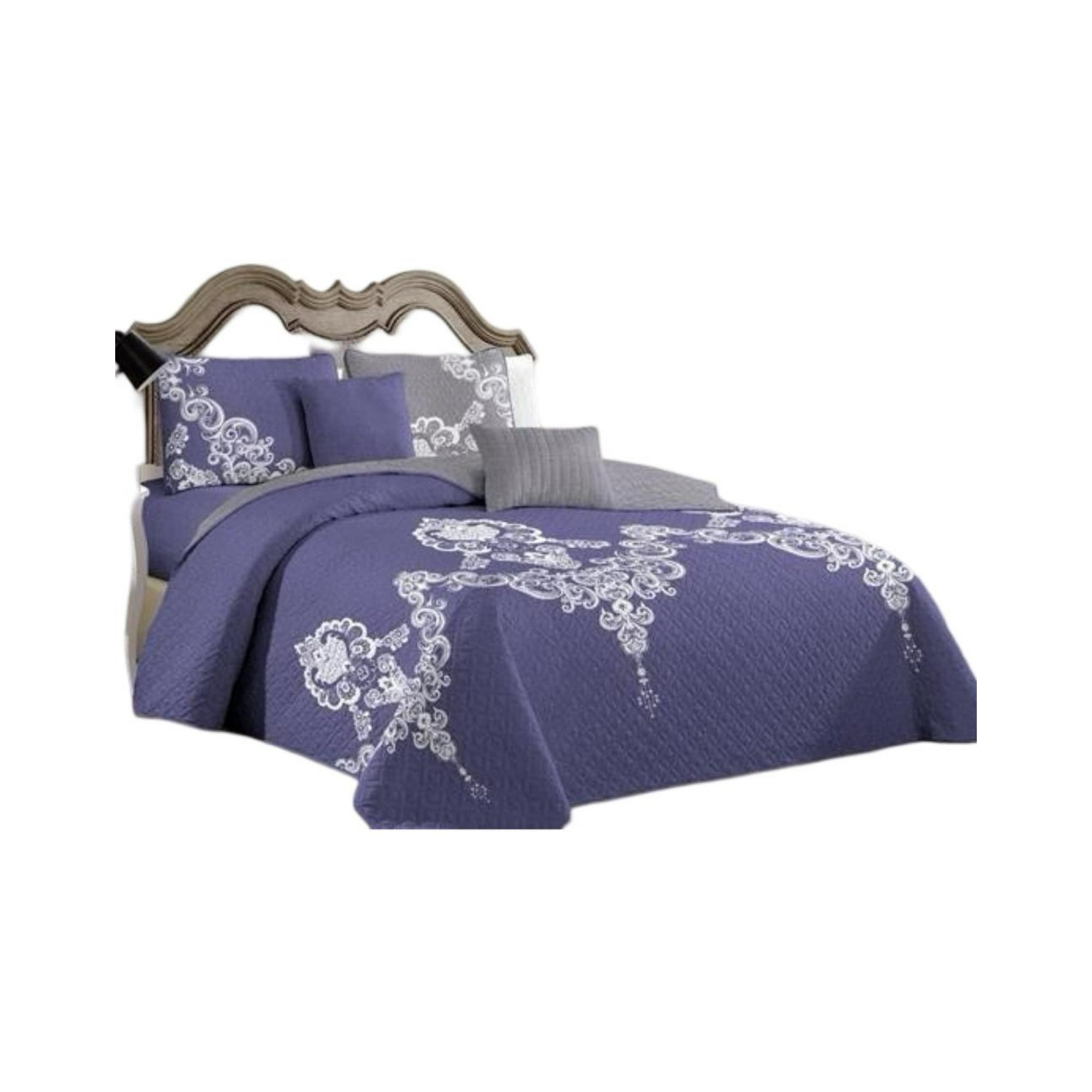 Todo Para El Hogar - Cubrecama Cobertor Quilt 2 Plaza Primera Verano