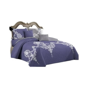 Genérico - Cubrecama Quilt 2 Plazas+2 Fundas Verano Fresco 13N32