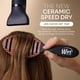 thumbnail image 2 of Cepillo para cabello húmedo, cerámico, secado rápido, negro, 2 of 3