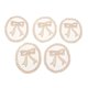 thumbnail image 3 of 5 piezas de encaje bordado parches apliques para ropa vestido decoración arco, 3 of 5