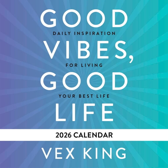 Calendario Good Vibes, Good Life 2026 – Hay House