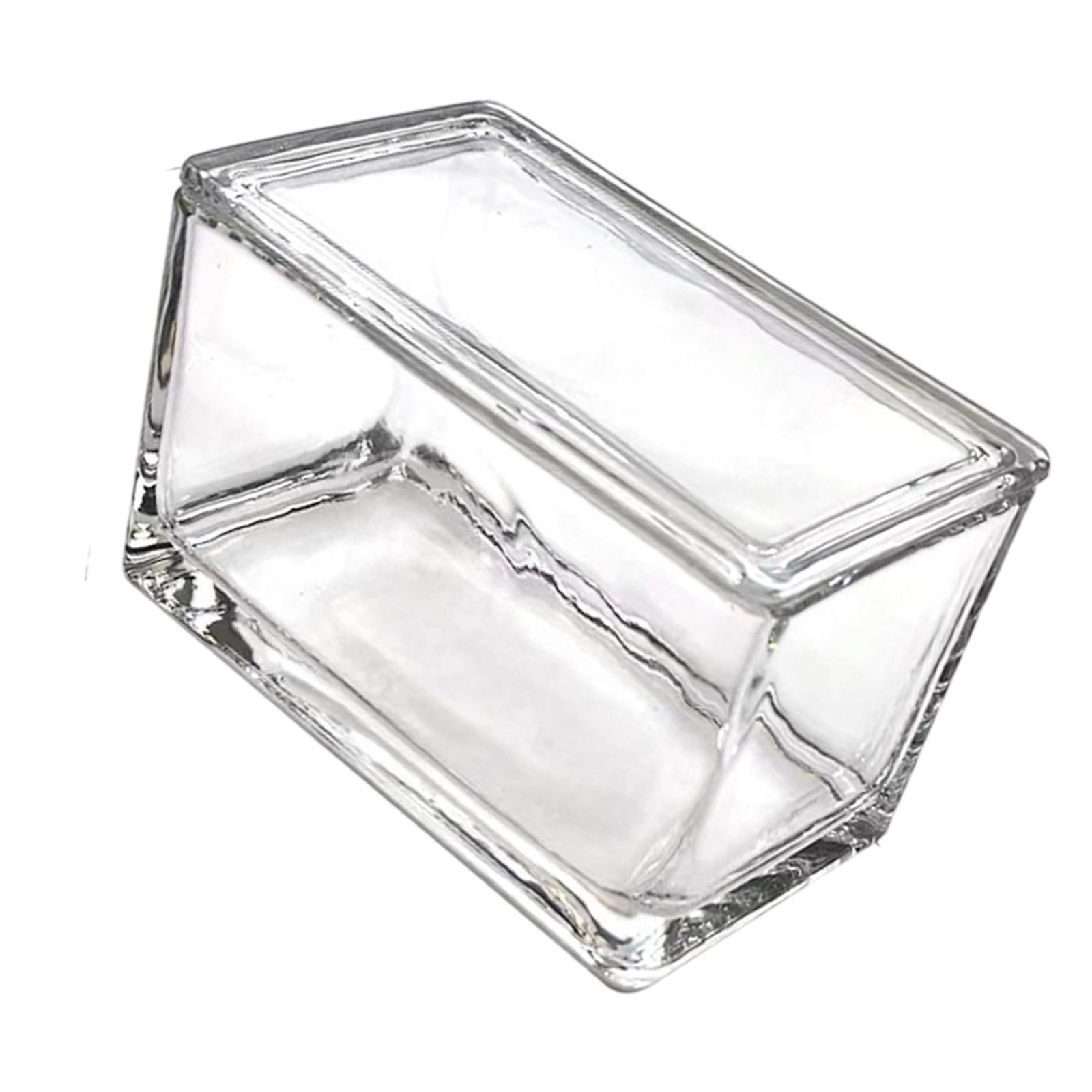 Ioensy - Frasco De Vidrio Rectangular Para Tinción De Laboratorio, Accesorio Profesional, Soporte Para Portaobjetos, 950 Ml
