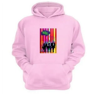 Genérico - Polerón Canguro The Beatles Rosa Talla S Unisex