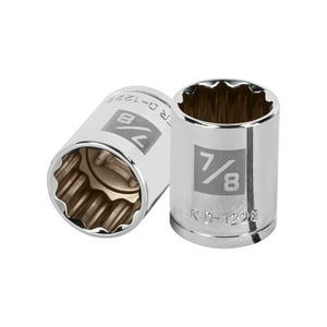 Truper - Dado Poligonal Pulgadas Cuadrante 1/2"" 7/8""