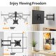 thumbnail image 2 of Soporte de pared para TV IWORKBOARD de movimiento completo para 13-32'', 2 of 9