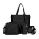 thumbnail image 1 of Traje De Cuatro Piezas Con Flecos Para Bolso Negro, 1 of 2