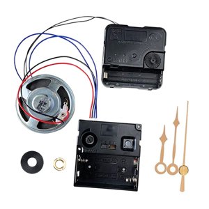 Bothyi - Mecanismo De Movimiento De Reloj De Pared Diy, Accesorios De Reloj Diy Con Caja De Timbre Musical, Estilo I