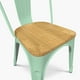 thumbnail image 5 of Silla Diseño Tolix Asiento Madera Menta, 5 of 6