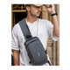 thumbnail image 5 of Bolso Banano Belug Cruzado Bandolera Antirrobo Impermeable Negro, 5 of 5
