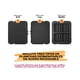 thumbnail image 3 of Plancha Waffles Let´s Grill 3 En 1, 3 of 5