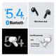 thumbnail image 5 of Audífonos OPPO Enco Buds3 Pro Blancos, Pack Doble (2 Unidades), 5 of 11