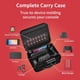 thumbnail image 2 of Funda rígida portátil para viaje para Nintendo Switch 2 con 18 ranuras para tarjetas de juego, bolsa completamente protectora y a prueba de agua para accesorios de juego, 2 of 9