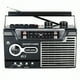 thumbnail image 1 of Radio Cassette Bluetooth Fm Usb Sd Vintage, 1 of 2