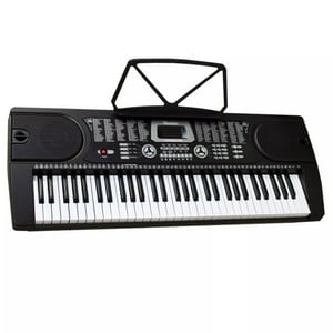Teclado Elect Musical 61 Teclas Hx0076 + Micrófono Hendrix