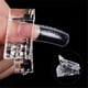 thumbnail image 4 of 100 moldes para uñas de gel con 10 clips para puntas de uñas acrílicas, 1 pincel de gel de extensión de polietileno de doble punta, juego de moldes para uñas, kit de construcción rápida para extension, 4 of 7