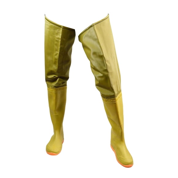 Costas de pesca de cadera, botas de láminas herméticas anti -skid nylon río botas de vadeo de botas de pozos para el trabajo de la pesca de la pesca d , 45