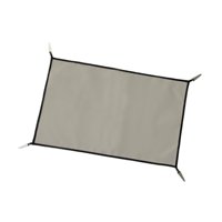 Magideal - Tapete Ignífugo Para Acampar, Tela Ignífuga, Aislamiento Térmico Portátil, Suministros Para Barbacoa, Tapete Ignífugo Para Parrilla, Tapetes Ignífugos 100X120Cm