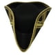 thumbnail image 3 of Sombrero con forma de tricornio para vestir a Estados Unidos, histórico, colonial, negro, 3 of 3