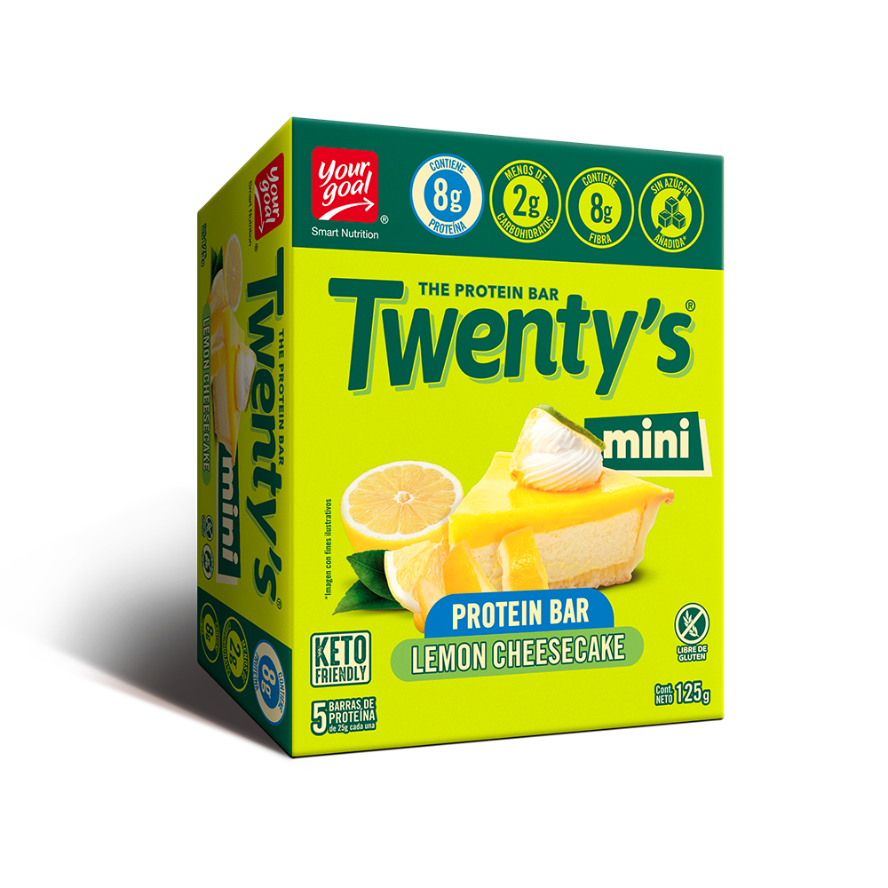 Twenty´S - Barritas De Proteína Twenty'S Mini Lemon Cheesecake 5U
