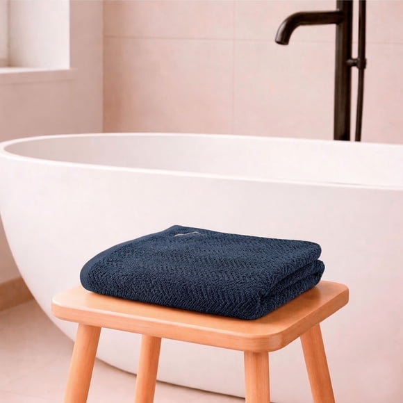 Toalla de Baño Cuerpo VIS Nautica Home 100% algodón suave 76x137cm azul marino