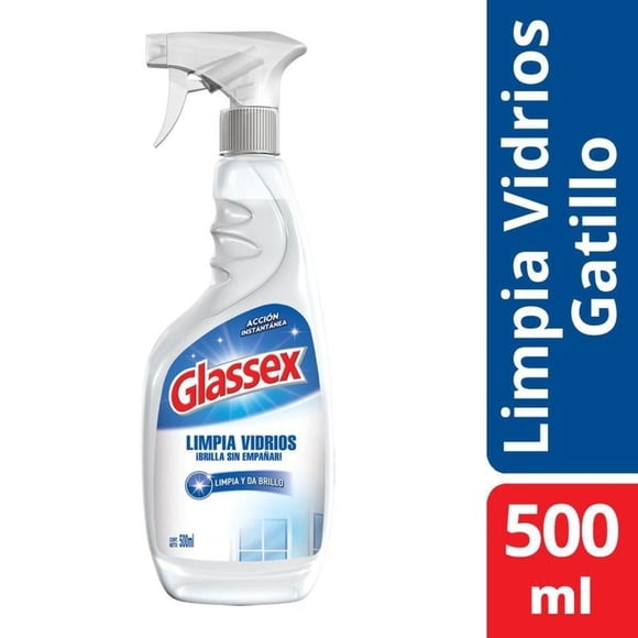 Limpia Vidrios Líquido Botella Gatillo