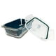 thumbnail image 2 of Pack X 4 Contenedor Hermético De Vidrio Rectangular 600 Ml, 2 of 3