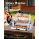 thumbnail image 2 of Rodillo para Hot Dogs VEVOR 18 Hot Dogs 7 Rodillos 1200W Acero Inoxidable, 2 of 9