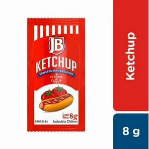 Jb - Ketchup Sachet 528 Un De 8 Gr