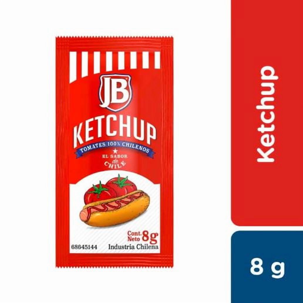 Jb - Ketchup Sachet 528 Un De 8 Gr