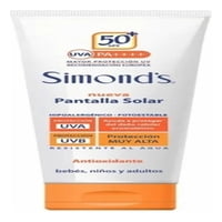Pantalla Solar Bebé-Niños Y Adultos 200 Ml Simond’S