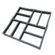 thumbnail image 5 of Home Garden DIY Molde De Pavimento Moldeado De Plástico Pathmate Maker Mold 40x40 X4cm B, 5 of 5