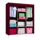 thumbnail image 1 of Armario Closet Ropero Armable Grande Rojo Vino, 1 of 4