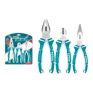 Genérico - Set De 3 Alicates Universal Combinado Total Tools Tht1K0301